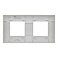 Рамка пластик 2 поста IEK SKANDY SK-M22-K06 SK-F02M мятный