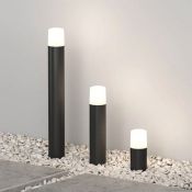 светильник DENKIRS без лампы NORD DK9743-BK 1хE27 220V IP65 цилиндр стационарный черный