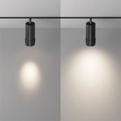 Трековый светильник  12W Белый дневной TR211-1-12W4K-Z-B Фокус Зум/Focus Zoom Exility IP20 на магнитный шинопровод черный