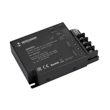 Диммер 028175(1) SMART-PWM-101-73-DIM-PD-SUF Black (12-48V, 1x20A, 2.4G)
