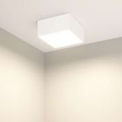 Накладной светильник  13W Белый теплый 034775 SP-QUADRO-S120x120-13W 220V IP40 квадратный белый