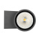 светильник  12W Белый дневной 032575 LGD-FORMA-WALL-R90-12W 220V IP54 цилиндр накладной серый