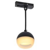Трековый светильник однофазный IEK LIGHTING без лампы 4119 LT-UCB0-4119-GX53-1-K02 на шинопровод черный