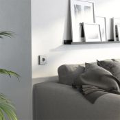 Рамка металлическая 1 пост WERKEL AluMax W0013506 алюминий