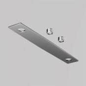 Коннектор прямой для шинопровода Levity TRA184C-11S серебро