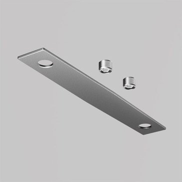 Коннектор прямой для шинопровода Levity TRA184C-11S серебро