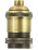 патрон декоративный Vintage 058-063 SUN-LUMEN LD4002-12 BRONZE с кольцом