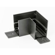 Коннектор для трека SY-LINK-CNLV-S1-BL 00-00013604 угловой черный