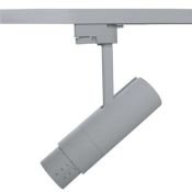 Трековый светильник однофазный  15W Белый дневной 215249 FUOCO LED IP20  на шинопровод серый