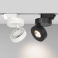 Трековый светильник  12W Белый теплый LGD-MONA-TRACK-4TR-R100  24deg на шинопровод черный 024996(2)