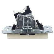 Розетка встраиваемая комбинированная IEK BRITE BR-AK20-1-K10 РТВ/РК12-БрКр TV+RJ45 кат.5E бежевый