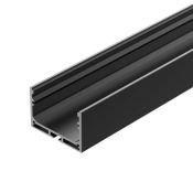 алюминиевый профиль S-LUX SL-LINE-4932-3000 BLACK 036254