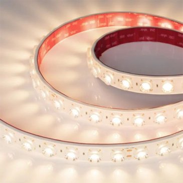 Светодиодная лента Белый теплый 2835 24V 21W/m 42Led/метр 049305 FLT-PS-A42-23mm 15deg 3000K IP67