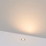 светильник     1W Белый теплый 057843 ART-PELURU-GROUND-R23 100deg 2700K цилиндр встраиваемый серебристый