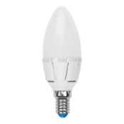 светодиодная лампа свеча Белый дневной  6.0W 07889 LED-C37-6W/NW/E14/FR ALP01WH Palazzo