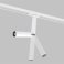 Трековый светильник  6W Белый теплый Фокус Двойной/Focus Unity 36deg TR142-1-6W3K-W на шинопровод белый