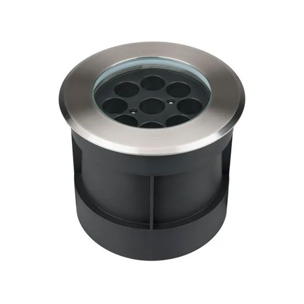 светильник    16W Белый теплый 061193 LTD-DAFNA-GROUND-R160 10deg 3000K цилиндр встраиваемый серебристый