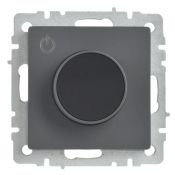 Термостат электронный с подсветкой ТС10-1-БрГ графит BR-RT11-K53 BRITE IEK