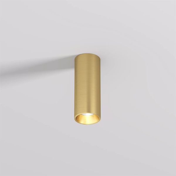 Накладной светильник   7W Белый теплый DENKIRS SHINE TUBE DK2615-SB 36deg 220V цилиндр латунь