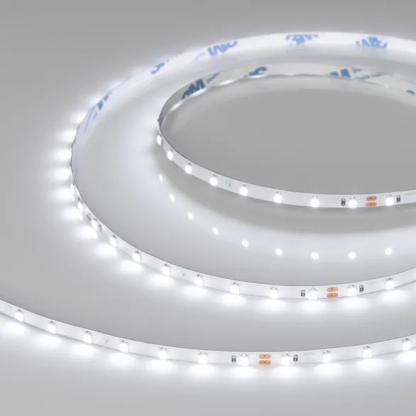 Светодиодная лента Белый 2835 24V  5W/m 80Led/метр 037797 RT-A80-5mm 5000K LUX