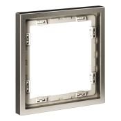 Рамка металлическая на 1 пост S70 Metal никель