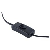Провод UCX-Q851 LT-300-B BLACK UL-00011863 для соединения светильников ULI-Q151 и ULI-Q951 с кнопкой включения между собой, 30 см., черный