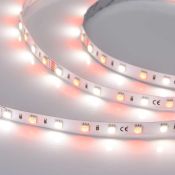 Светодиодная лента RGBW 24V 14.4W/m RT-B60-10mm  RGB- Белый дневной 2x (5060, 300LED) 018326(2)