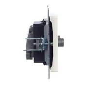 Розетка встраиваемая комбинированная IEK BRITE BR-AF20-O-K36 РТВ/РСп12-БрЖ TV+SAT жемчуг