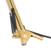 светильник настольный без лампы TLI-221  E27 UL-00011103 на струбцине золотой