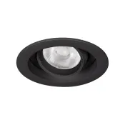 Встраиваемый светильник 12W Белый теплый 043481 MS-VORTEX-BUILT-R90 (BK-BK, 40 deg, 230V) IP20 поворотный круглый черный Встраиваемый светильник 12W Белый теплый 043481 MS-VORTEX-BUILT-R90 (BK-BK, 40 deg, 230V) IP20 поворотный круглый черный