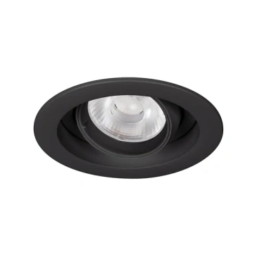Встраиваемый светильник  12W Белый теплый 043481 MS-VORTEX-BUILT-R90 (BK-BK, 40 deg, 230V) IP20 поворотный круглый черный
