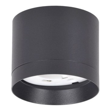Накладной светильник без лампы IEK LIGHTING 4015 LT-UPB0-4015-GX53-1-K02 GX53 цилиндр черный