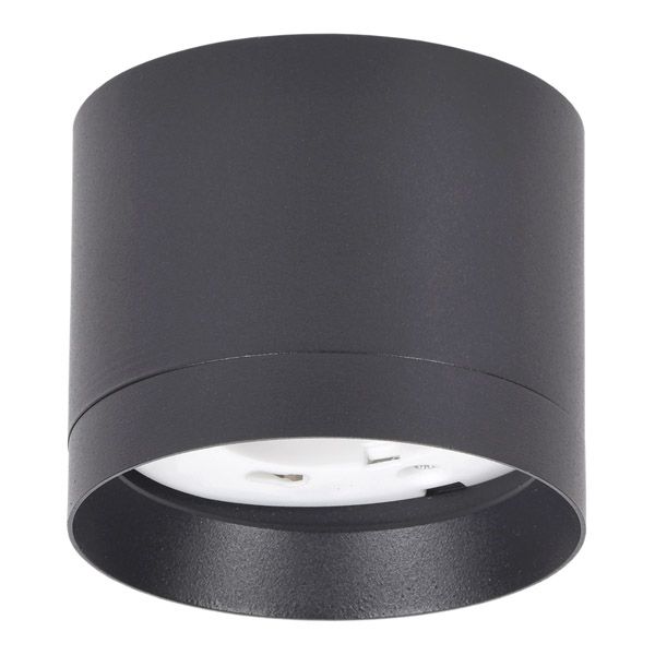 Накладной светильник без лампы IEK LIGHTING 4015 LT-UPB0-4015-GX53-1-K02 GX53 цилиндр черный