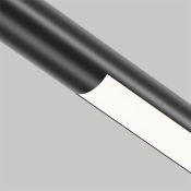 Светильник 12W Белый теплый/белый C100CL-L500-12W3-6K-B Базис / Basis Axity IP20 чёрный