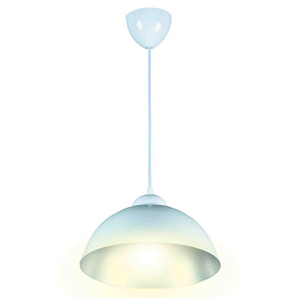 Подвесной светильник без лампы 14-48 1x40W E27 "Пэрсо" фигурный белый