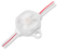 Светодиодный модуль герм. 1led Белый 2835smd 12V линейный с линзой AERO-1-W
