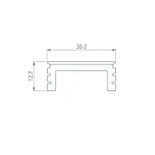 Экран LINE-3535-BENT-SIDE-2M OPAL матовый 055987