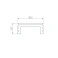 Экран LINE-3535-BENT-SIDE-2M OPAL матовый 055987