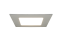 Встраиваемый светильник-панель   6W Белый теплый 00-00002416  PL-S120-6-WW 220V IP20 квадратный белый