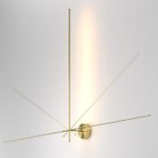 Накладной светильник-бра  12W Белый теплый C085WL-L12BS2.7K Элегантный/Elegant 220V IP20 латунь