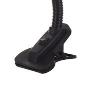 светильник настольный без лампы TLI-202  E27 02153 на прищепке оранжевый