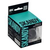 Термостат электронный с подсветкой SK-T01T титан SK-RT11-K48 SKANDY IEK