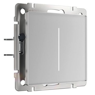 Диммер WERKEL сенсорный W3443106 с WI FI серебряный