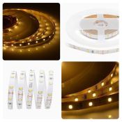 Светодиодная лента Белый теплый 3528 12V  4.8W/m 60Led/метр 00-03 Стандарт 8мм Светодиодная лента Белый теплый 3528 12V  4.8W/m 60Led/метр 00-03 Стандарт 8мм