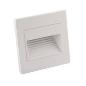 Встраиваемый светильник    1W Белый теплый DENKIRS ODDER DK3050-WH 220V IP20 квадратный белый