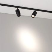 Магнитный трековый светильник  2W Белый теплый MAG-MICROCOSM-SPOT-ZOOM-R38 10-55deg 24V белый 051805