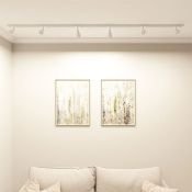 Трековый светильник однофазный  15W SOLID BELL DK6050-WH под лампу GU10 IP20 на шинопровод белый