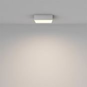 Накладной светильник  24W Белый теплый C032CL-24W3K-SQ-W Зон / Zon 220V IP20 квадратный белый