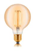 лампа ретро светодиодная Vintage форма шар 4W 057-158 GOLDEN/E27 диммируемая