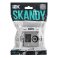 Розетка встраиваемая комбинированная IEK SKANDY SK-AK20-2-K50 SK-A15N TV+RJ45 кат.6 металл никель